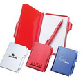 Memo Pad W/ Pen Lock (Pad Printed)